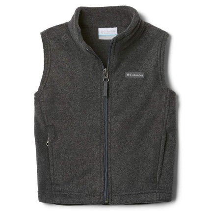 Columbia Youth Boys Steens Mtn Gilet polaire, Gris anthracite, Grande taille