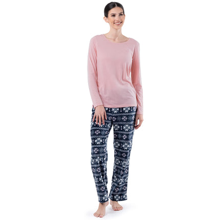 Fruit of the Loom Women's Sueded Jersey Crew Top a
