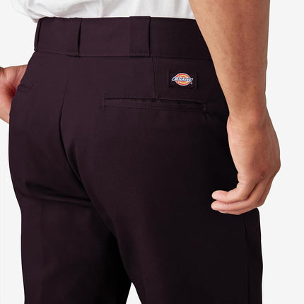 Dickies Men's Original 874 Work Pants, Maroon, 38W x 30L