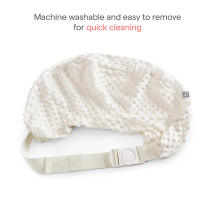 Housse de coussin d'allaitement Munchkin® Ultra-Luxe pour bébé - Housse de rechange super douce lavable en machine pour coussin d'allaitement au sein ou au biberon
