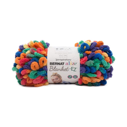 Bernat Yarn Alize BLANKT-EZ BRT RAINBW, Bright Rai
