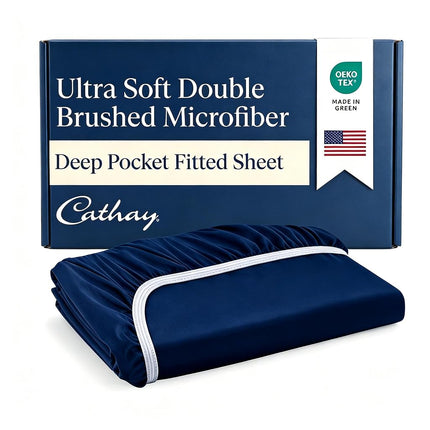 Cathay Luxury Silky Soft Polyester Single Fitted S