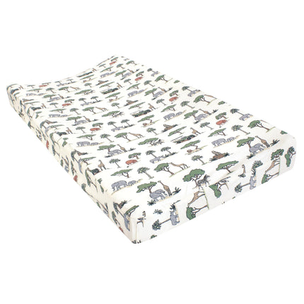 Hudson Baby Unisex Baby Changing Pad Cover, Going 