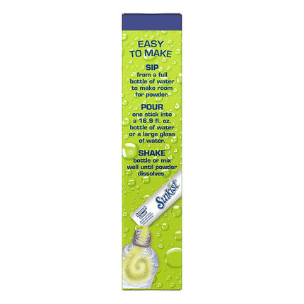 Sunkist Singles-To-Go Drink Mix, Lemon-Lime, Non-Carbonated, Low-Calorie, Zero Sugar, 6 CT in each box (Pack of 6)