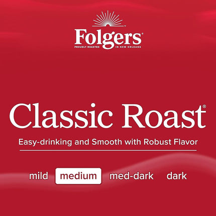 Folgers Classic Roast Instant Coffee, 237 ml