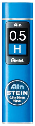 Pentel C275-H AIN STEIN Pencil Lead 0.5 mm, Hardne