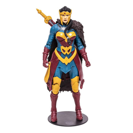 McFarlane Toys, 7-Inch DC Endless Winter Wonder Woman Action Figure with 22 Moving Parts, Collectible DC Figure with Unique Collectible Character Card – Ages 12+