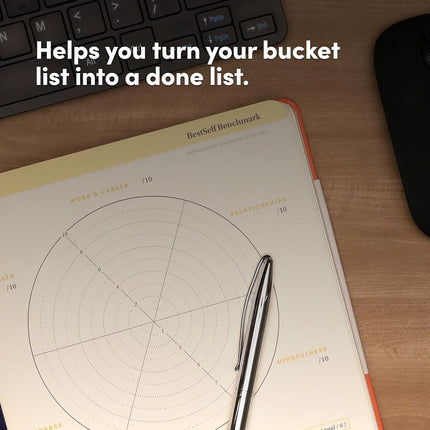 BestSelf Daily Planner - 6-Month Undated Planner for Organization and Planning; Ideal Planner for Students, Schools, Colleges, Working Professionals