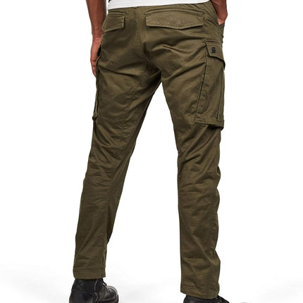 G-STAR Men's Rovic Zip 3D Regular Tapered Pants, Green (dk Bronze Green D02190-5126-6059), 28W / 34L