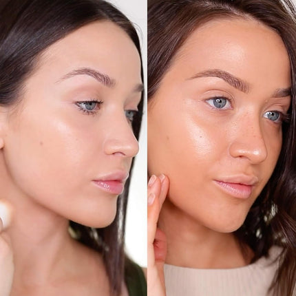 Coco & Eve Sunny Honey Bronzing Face Drops (Medium Glow) - Natural, Hydrating Hyaluronic Acid | Indoor Sunless Moisturizing Facial Self Tanner (30ml)