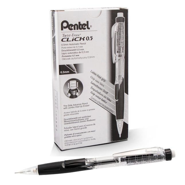 Pentel Twist Erase Click Mechanical Pencil 0.5 mm 