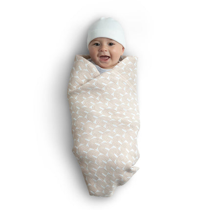 Delta Children 100% Cotton Muslin Baby Receiving Blankets for Girls and Boys � 47x47 Inches (Pack of 2), Neutral Boho
