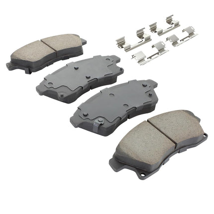 QUALITY-BUILT Premium Ceramic Front Brake Pads (1001-1522C) Compatible with Chevrolet Cruze 2015-2011, Cruze Limited 2016, Sonic 2017-2012, Dodge Spirit 1991
