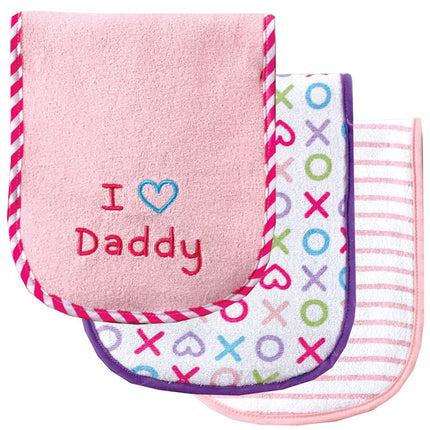 Luvable Friends I Love Mommy and Daddy Baby Burp C