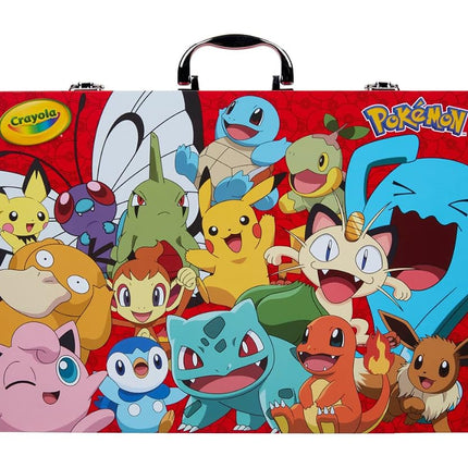 CRAYOLA Pok�mon Imagination Art Set (115pcs), Kids Art Kit, Coloring Supplies, Pokemon Toys, Pokemon Gift for Boys & Girls, Ages 5+