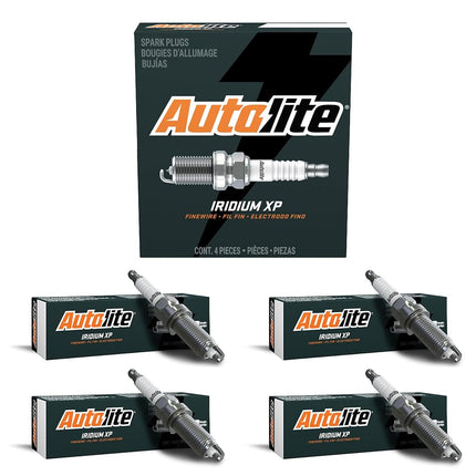 Bujías de repuesto para automóviles Autolite Iridium XP, XP5263 (paquete de 4)