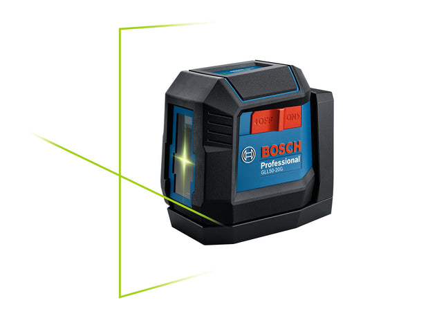 BOSCH GLL50-20G 50 Ft Green-Beam Self-Leveling Cro