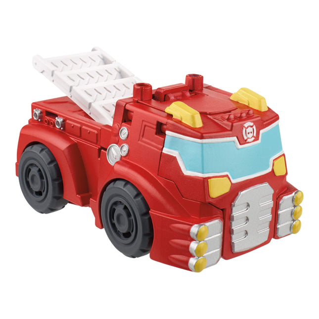 Transformers Playskool Heroes Rescue Bots Academy Equipo de héroes clásicos Heatwave The Fire-Bot Juguete convertible, figura de acción de 4.5 pulgadas, niños de 3 años en adelante