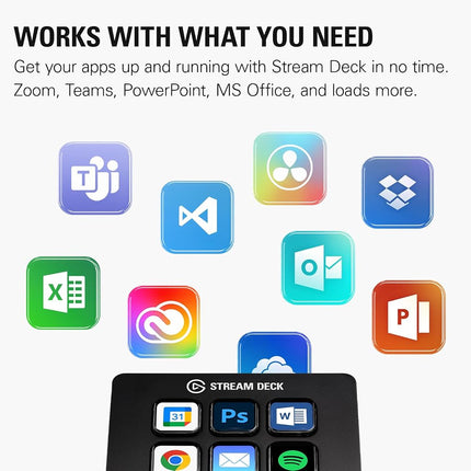 Elgato Stream Deck Mini, 6 Customizable LCD Macro Keys
