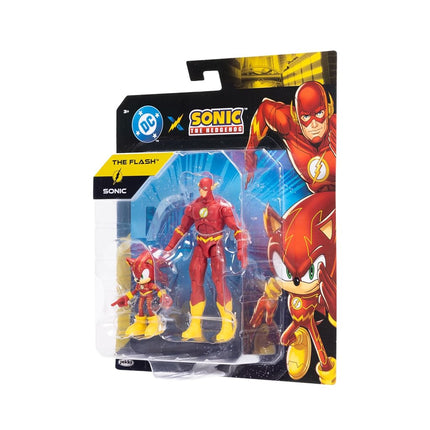 DC x Sonic the Hedgehog 2.5" & The Flash 5" Action Figure Multipack