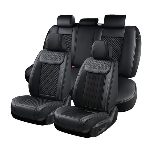 Coverado Car Seat Covers Full Set, 2 in 1 Waterpro