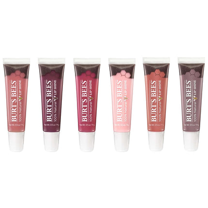 Burt's Bees Brillo Labial Hidratante 100% Natural, Pucker - 1 Tubo