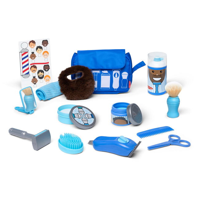 Melissa & Doug Barber Shop for Kids Role Play Toys