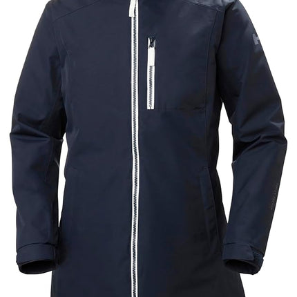 Helly Hansen Women's W Long Belfast Winter Jacket, Navy, S