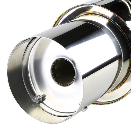 DNA MOTORING CBE-ARSX-NS Stainless Steel Cat Back Exhaust System [Compatible with 02-06 Acura RSX DC5 Non Type-S]