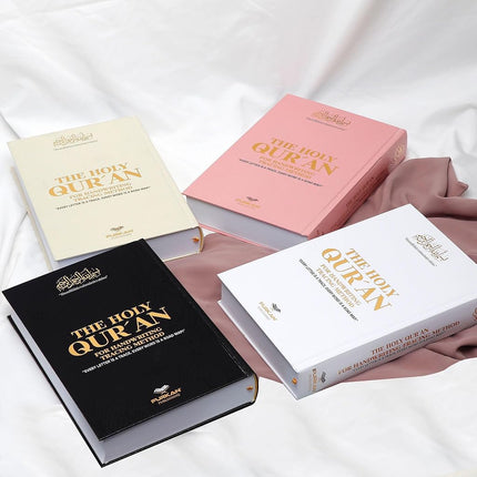 Shaded Quran Text Mushaf with Full Tracing & Bookmark | Ideal Book for Writing and Learning Quran Text | Large Size;6.6*9.4 inch/17*24cm,Perfect Ramadan,Eid,Umrah Gift for Muslim Women Men Child(Pink)