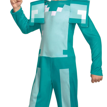 Minecraft Steve Costume for Boys, Halloween Costumes For Boys Size L