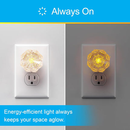GE 11286 LED Jewel Night Light, 2-Pack