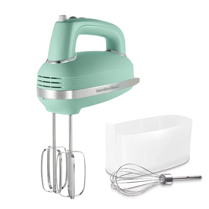 Batidora de mano Magnolia Bakery de Hamilton Beach, 5 velocidades, Verde Magnolia, 62601