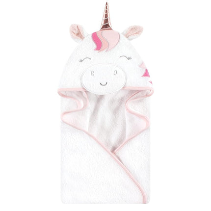 Hudson Baby Unisex Baby Cotton Animal Face Hooded 