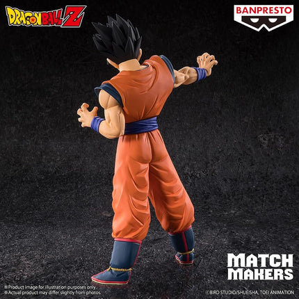 BANPRESTO Gohan Ultimate (Vs Majin Buu) Dragon Ball Z Action Figure - Match Makers 16cm - BP28920P Multicolor - Collectible Figure - Great for Anime Fans