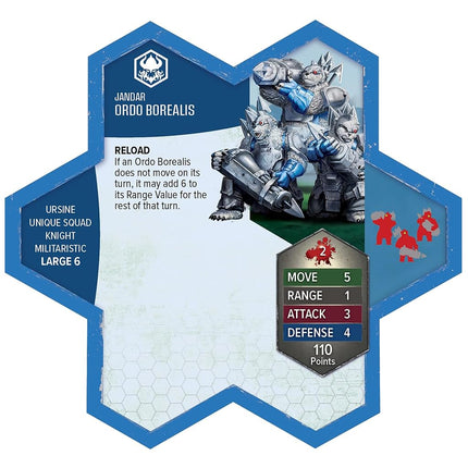 Renegade Game Studios | Heroscape: Rising Tide - Knight Primus Nobles & Ordo Borealis Army Expansion