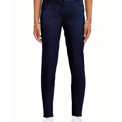 IZOD Juniors Uniform Stretch Jegging, Navy, 1