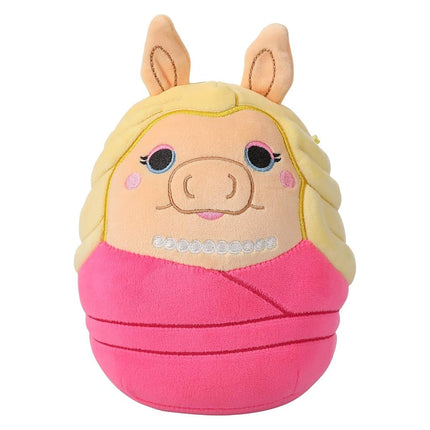 Squishmallows Miss Piggy Plush, 8 Inch, Officially Licensed Muppets Stuffed Toy