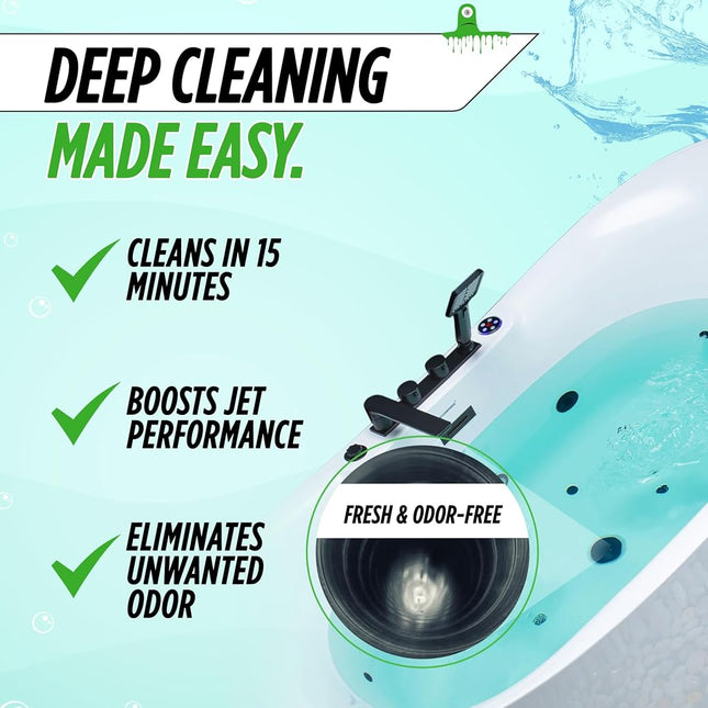 Oh Yuk Jetted Tub System Cleaner 16 ounces