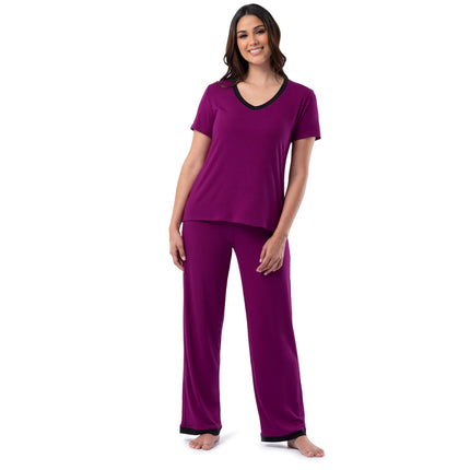 Fruit of the Loom Women's Short Sleeve Tee and Pan