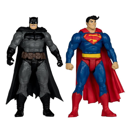 McFarlane DC Direct Page Punchers 4pk Batman, Son of Batman, Superman & The Joker (The Dark Knight Returns) Gold Label 3in Figures with Comic Toys