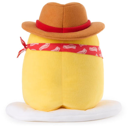GUND Sanrio Gudetama The Lazy Egg Cowboy 9-Inch Western Themed Stuffed Toy