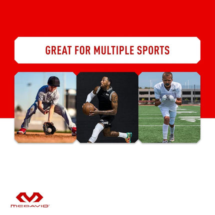 Mc David Knee Support Brace with Polycentric Hinges - Black - Extra Large (XXL) - Maximum Protection: High-level support; improving medial and lateral stability, helping reduce injury and assist recovery. Designed for Playing Sport.