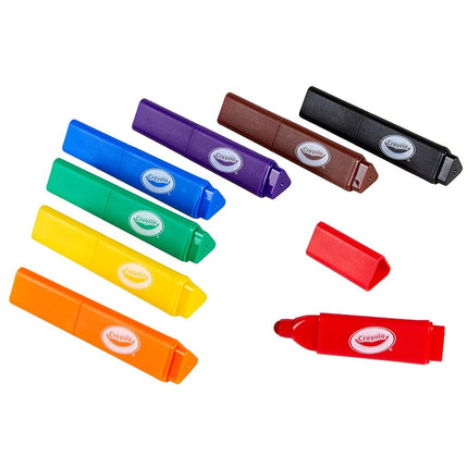 Crayola My First, Tripod Washable Markers for Toddlers, 8ct