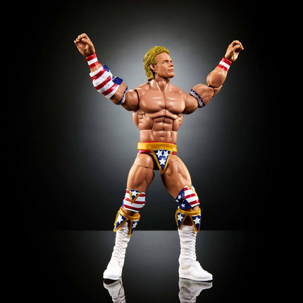 Mattel WWE Elite Collection Action Figure, SummerSlam Lex Luger Collectible with Accessory & Referee Build-A-Figure Parts