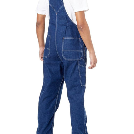 Dickies Men's Bib Smooth Straight Dungarees, Blue (Bleu Rnsd Ind/Blu), W30/L32 (Manufacturer Size: W30/L32)