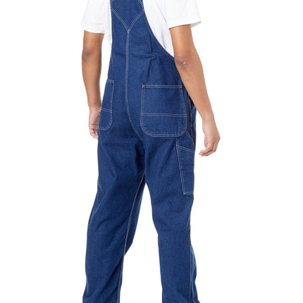 Dickies Men's Bib Smooth Straight Dungarees, Blue (Bleu Rnsd Ind/Blu), W30/L32 (Manufacturer Size: W30/L32)