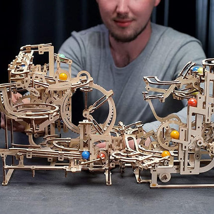 UGEARS Marble Run Tiered Hoist