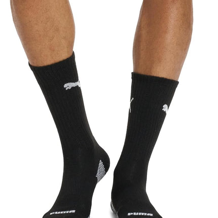 PUMA Men's 6 Pack Crew running socks, Black/Grey Combo, 44847 UK