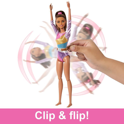 Barbie Careers Gymnastics Doll & Themed Accessories Playset